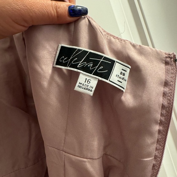 David's bridesmaid dress size 16 - Picture 6 of 9